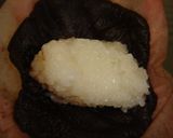 A picture of step 11 of Ohagi (to freeze-store for later).