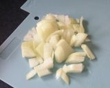 A picture of step 2 of Hori chop sui.
