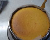 A picture of step 7 of Kabocha Squash Cheesecake with Caramelized Walnuts.
