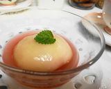 A picture of step 5 of Peach Compote.