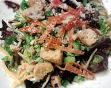 A picture of step 6 of Rocco's Almost Everythings in it Looseleaf Salad.