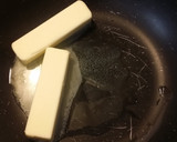 A picture of step 2 of Taisen's chicken fettuccine alfredo.