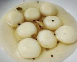 A picture of step 13 of Kolkata Special Rasgulla.