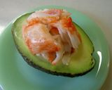 A picture of step 5 of The Grapefruit is the Key! Crab and Avocado Salad.