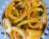 ઓનીયન લચ્છા સલાડ (Onion Lachha Salad Recipe In Gujarati) રેસીપી સ્ટેપ5ફોટો