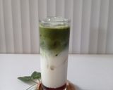 Foto langkah ke 5 dari resep Earl Grey Matcha Latte.