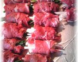 A picture of step 4 of Beef Rolls with Ramps and Potatoes.