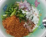 รูปขั้นตอนการทำที่ 2 ของ ลาบทอด