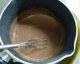 A picture of step 3 of Fluffy Chocolate Bavarois.