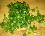 A picture of step 3 of "You wish you could taste this" Green Sauce.