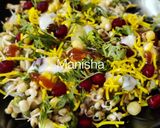 A picture of step 4 of Instant sprouts chaat.