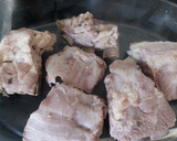 Foto del paso 4 de la receta: Costilla con salsa barbacoa y miel