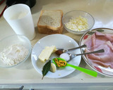 Foto del paso 1 de la receta: Sándwich "croque monsieur"