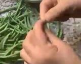Une image de l'étape 3 de Haricots🍂vert🍃en mode végan🌱.