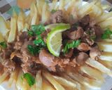 صورة لخطوة 3 من وصفة كبدة مشرملة ليزابا بنتهم بنة 😋❤️