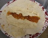 A picture of step 1 of Falafel & Veggie wrap.