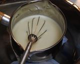 A picture of step 12 of Polka Dot Bavarois Doll Festival Cake.