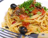 A picture of step 7 of My Easy Spaghetti alla Puttanesca.
