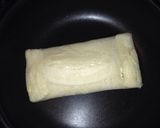 A picture of step 5 of For Breakfast or a Snack Chewy Ham and Cheese Burritos.
