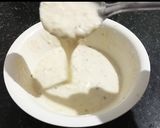 A picture of step 2 of Banana malpua.