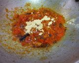 A picture of step 2 of Sarson bhujia (saag).