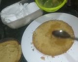 A picture of step 6 of Santa Claus Cake.