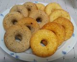 A picture of step 5 of Easy Oil-free Springy Tofu Donuts.