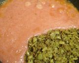 A picture of step 8 of 'Saag Paneer' Indian Spinach Curry.
