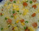 Choo Choo train fried rice, vegetarian version recipe step 6 photo