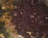 A picture of step 3 of Fried goat liver.