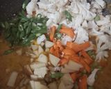 A picture of step 2 of Mix vegetable and masala puri(no onion and garlic).