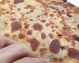 A picture of step 3 of Palak Methi ka Cheesy paratha.