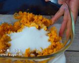 A picture of step 3 of Cream Cheese Filled Sweet Pumpkin Cakes.