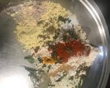 A picture of step 1 of Masala Poori.