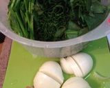A picture of step 1 of Spinach Soup (Potage).