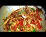 รูปขั้นตอนการทำที่ 2 ของ ผัดเผ็ดปลากระเบน