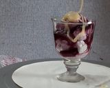 A picture of step 1 of Blueberry ice cream.
