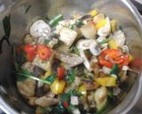 A picture of step 4 of My Vegan Stuffed Aubergine 💙.