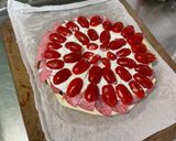 Une image de l'étape 9 de Tarte salée aux tomates, courgette, salami, mozzarella et brie de Meaux.