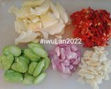 Foto langkah ke 1 dari resep Tahu Pete Kukus.