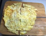 A picture of step 5 of Deany's fried rice.