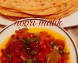 Besni_parathy#Hydrabadi_Tmater_ki_chatni#Lehsan_mirch_chatni recipe step 15 photo