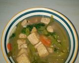 Foto langkah ke 4 dari resep Tumis kangkung, tahu.