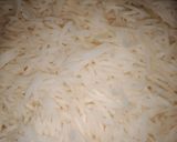 A picture of step 2 of Chili Garlic sauce with Fried Rice.