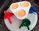 A picture of step 2 of Coconut Water,carrot and sweet lime Popsicle.