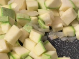 Solomillo ibérico “reciclado”, con salsa de verduras
