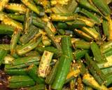 Bhindi Masala Fry recipe step 7 photo