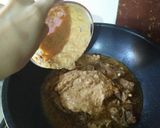 A picture of step 2 of Mutton White qourma.