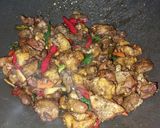 Foto langkah ke 8 dari resep Ati Ampela + Tahu Kecap.
