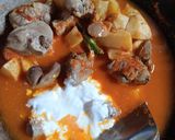 Foto langkah ke 3 dari resep Gulai ati ayam.